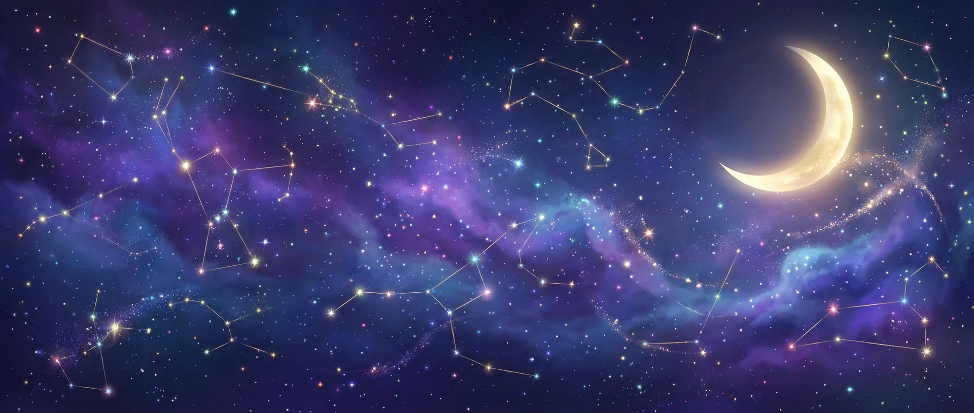 星空背景 - 17操 | 每日星座运势与塔罗占卜